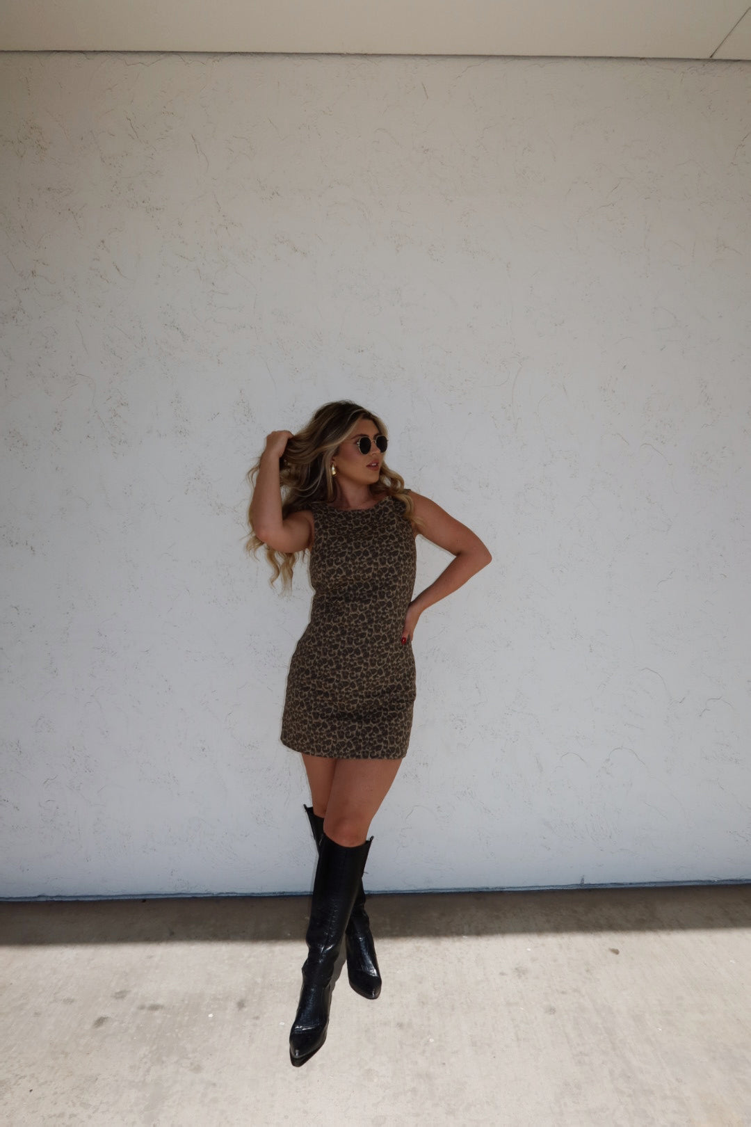 Lorelei Leopard Dress | Faye Collective