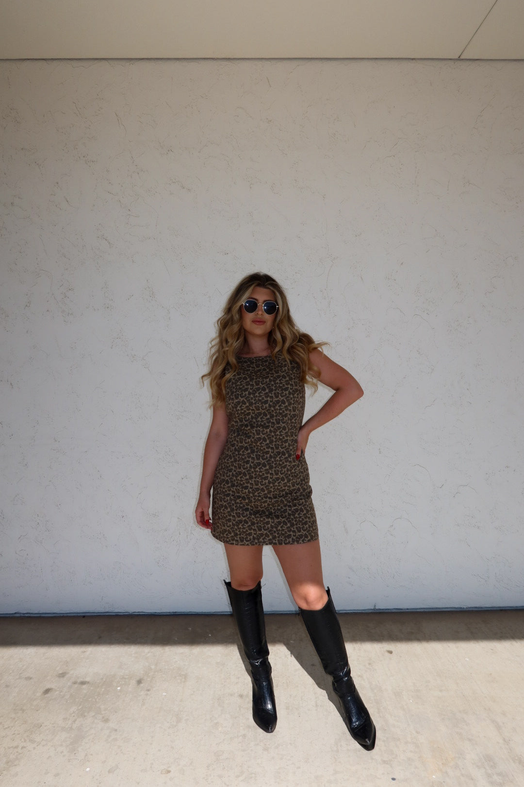 Lorelei Leopard Dress