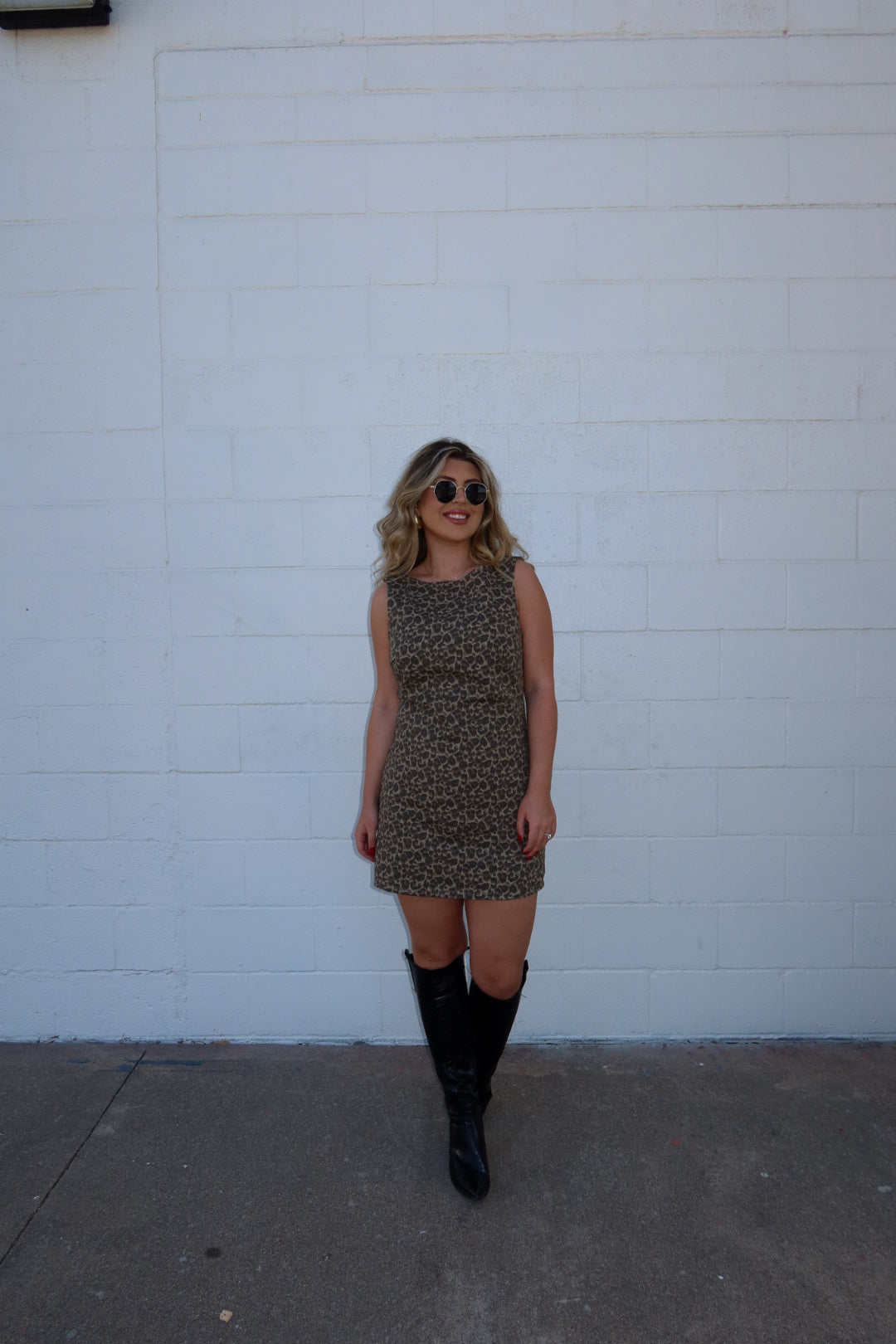 Lorelei Leopard Dress