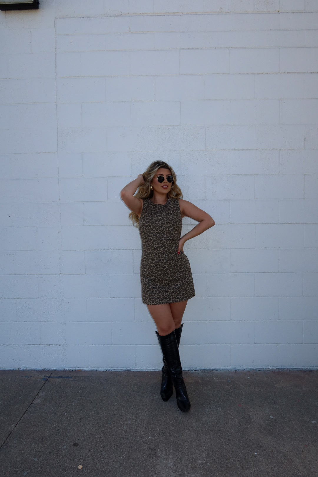 Lorelei Leopard Dress