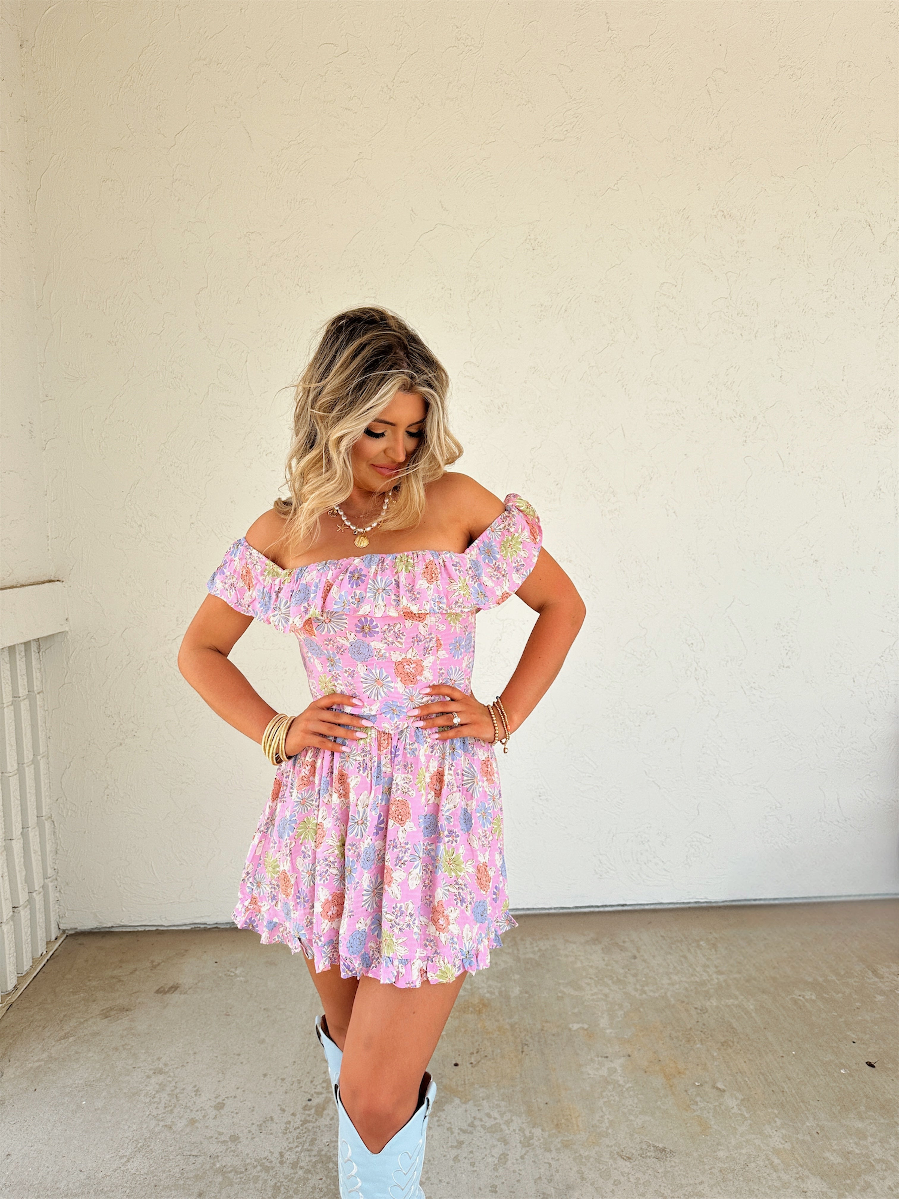 Floral and Flirty Dress