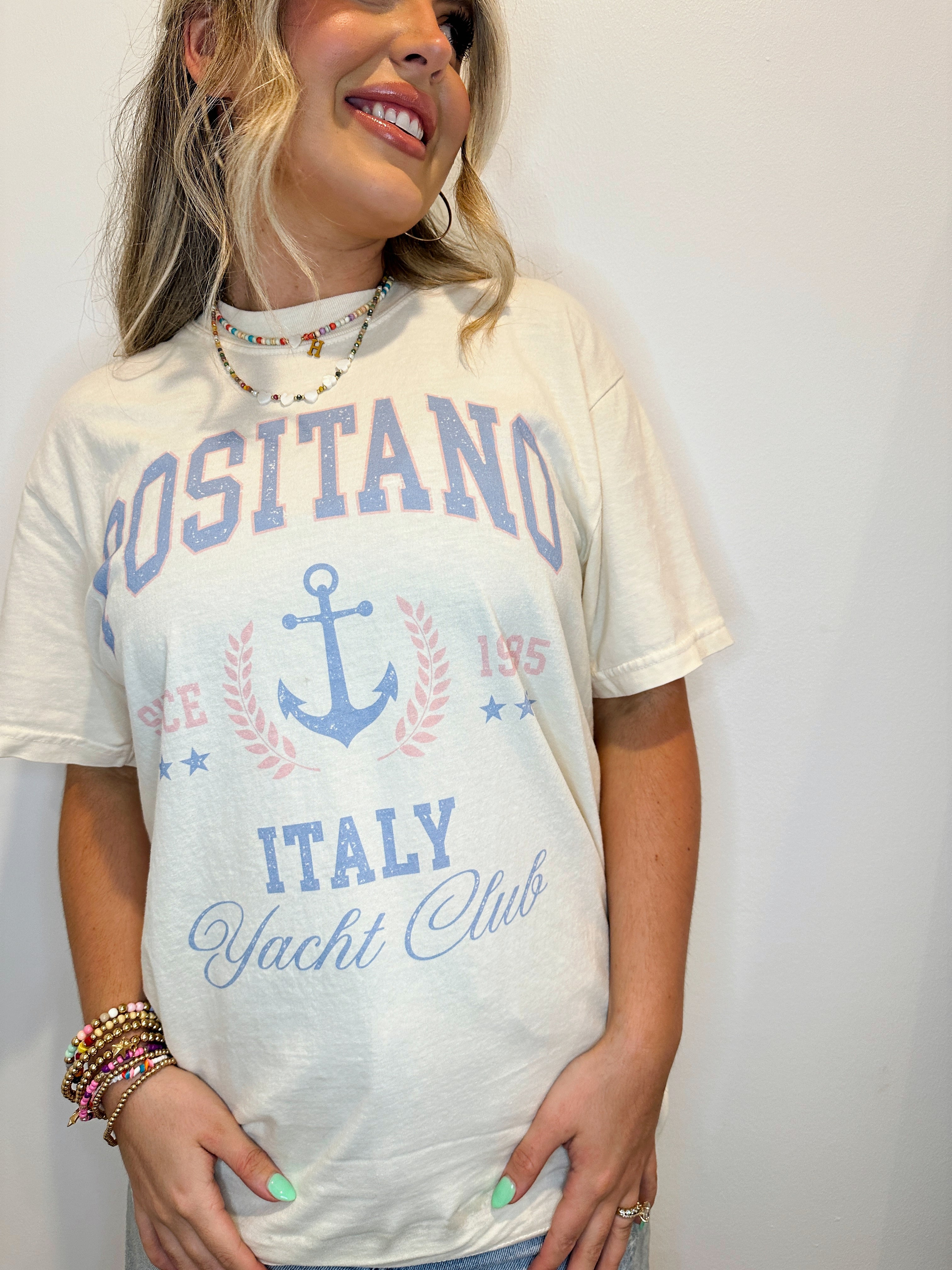 Positano Italy Graphic Tee