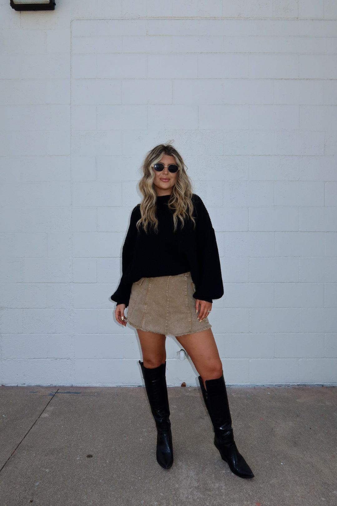 Cinnamon Cargo Skort