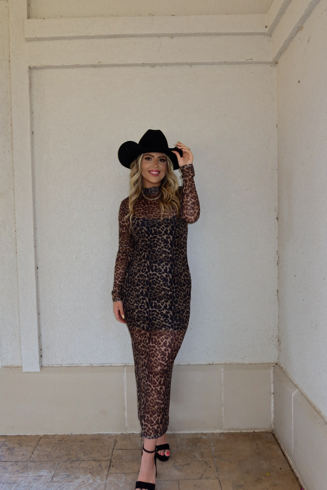 Lala Leopard Dress