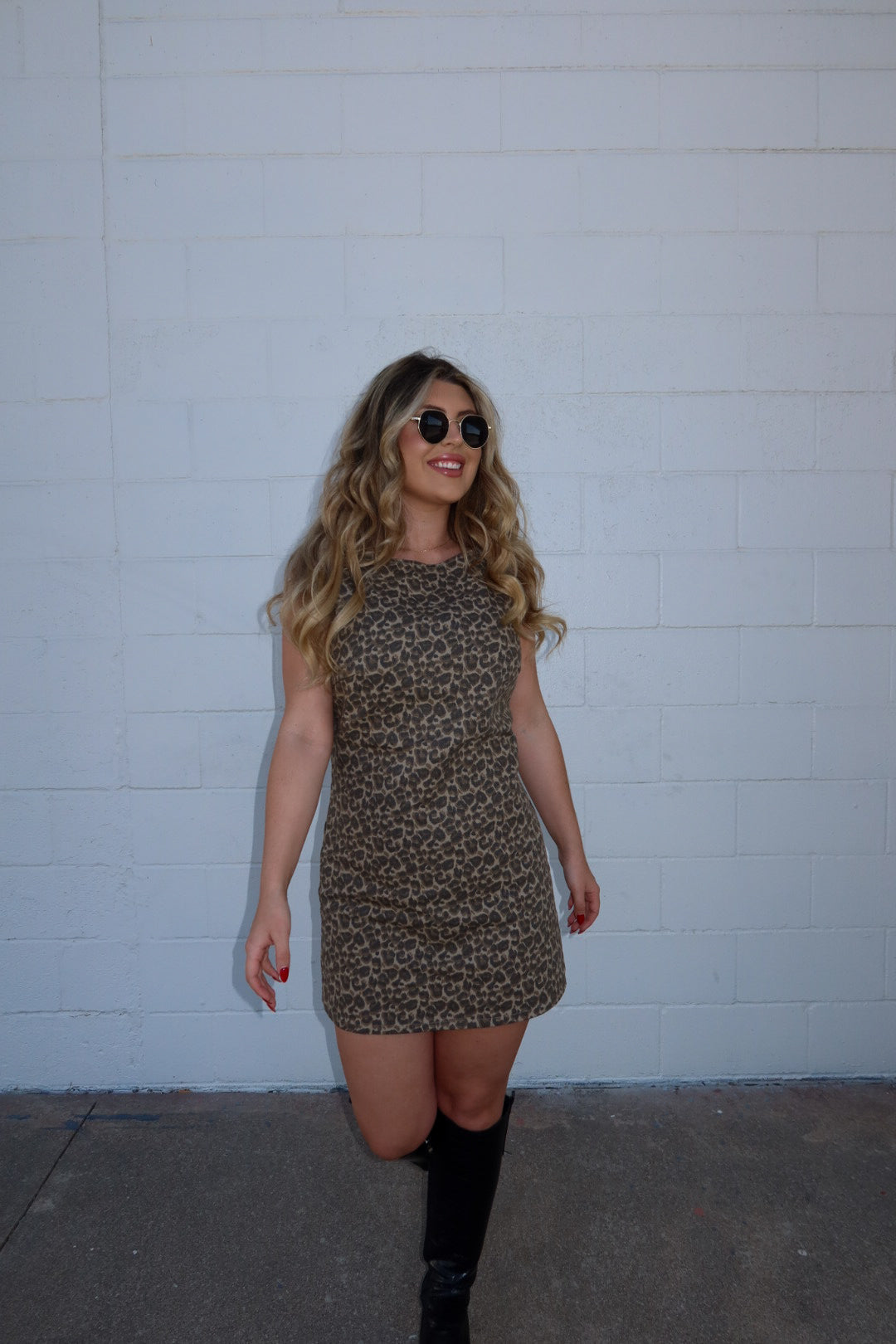 Lorelei Leopard Dress