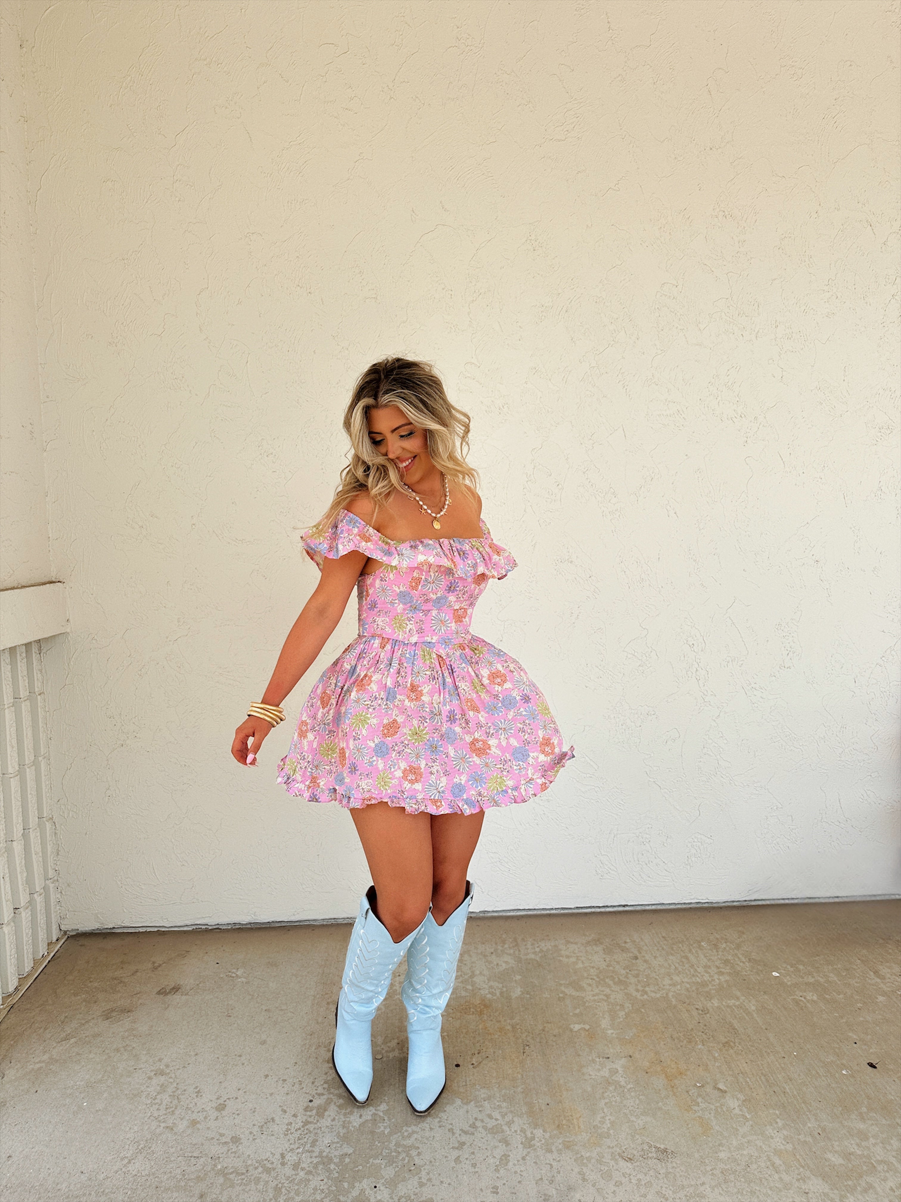 Floral and Flirty Dress