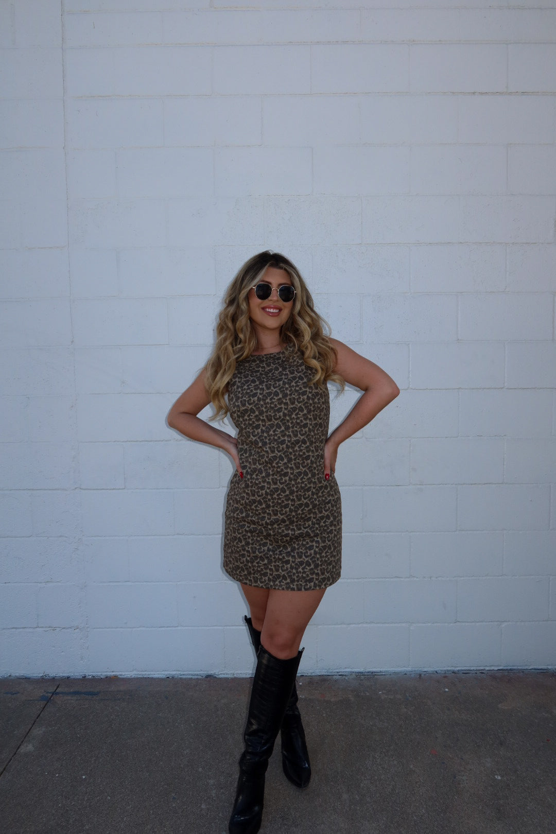 Lorelei Leopard Dress