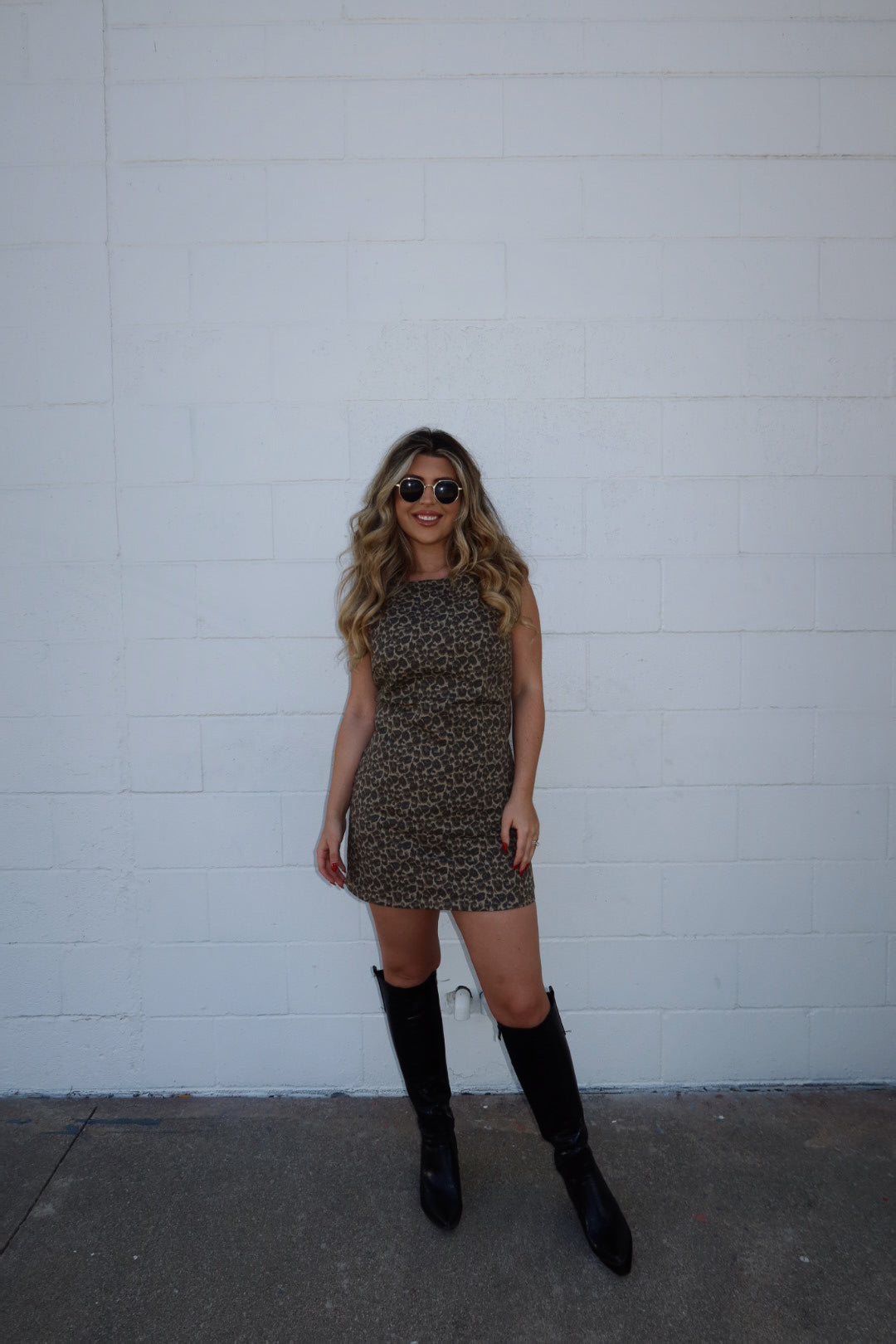 Lorelei Leopard Dress